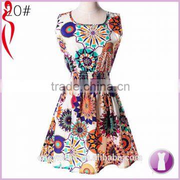 Promotional one piece dress daily wear for summer