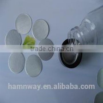 coconut oil jar seal aluminum foil /plastic lid
