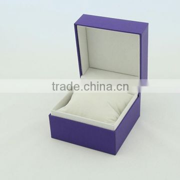 Hot sale plastic single soft touch watch box ,personalized watch box with logo wholesale (SJ-9019)