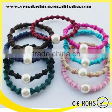 pearl knot design decorative girls hair bands for girls