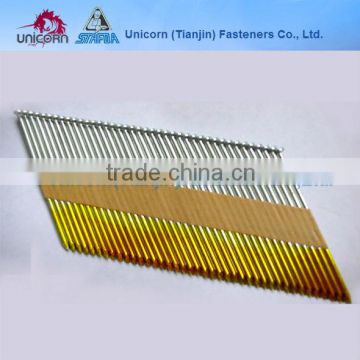 28-34 degree paper strip nails, picture frame nails