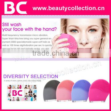 2015 New Fashion OEM Silicone Facial Cleansing Brush