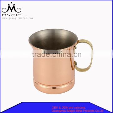 unique riveted copper moscow mule mug for cocktail