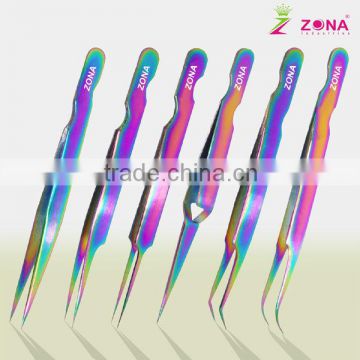 Top Quality Eyelash extension Tweezers / Straight / Pointed / Pro Straight / Curve / Semi Curve / X Type / A Type