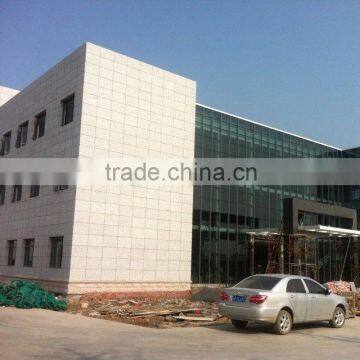 Direct buy ACP decorated 3 storey steel structure for office unit