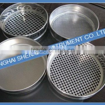 Fine Quality Stainless Steel Wire Mesh and Frame Sieves in Civil Engineer