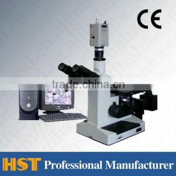 4XCE Computer Control Metallographic Trinocular Microscope with Camera and Image Analysis Software