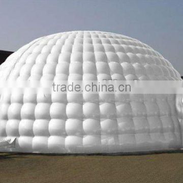 White dome tent