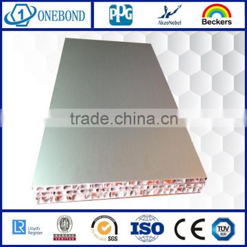 Silver color aluminum honeycomb veneer/panel/AHP