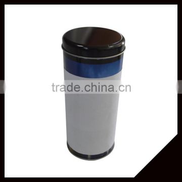 Tall And Deep Round Cookie Tin Can On Sale With High Quality