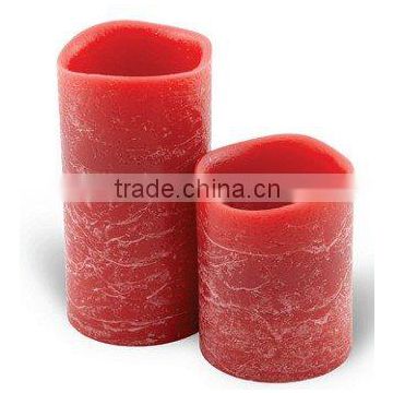 Real Paraffin Wax decorative flameless battery candles