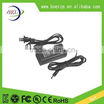 Power adapter dc 24v1a 24w adapter CE FCC ROHS