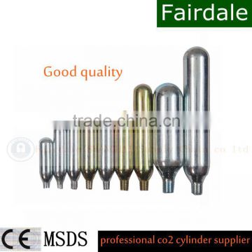 Low Price 38 gram 3/8-24 threaded CO2 Cartridge with high quality