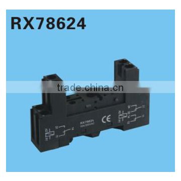 HEIGHT Hot Sale RX78624 Relay Socket /5 pin Relay Socket/Relay base with High Quality Factory Price