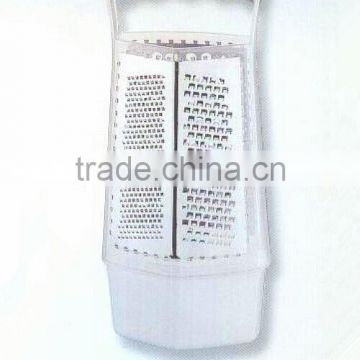 9 inch ABS plastic cheese grater with container