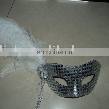 party carnival masquerade feather mask MPM-072