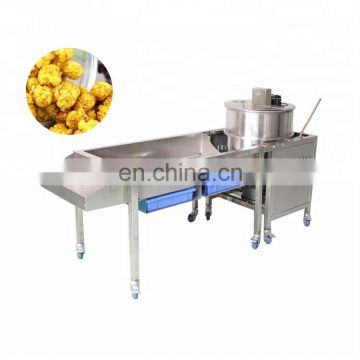 caramel popcorn making machine for factory