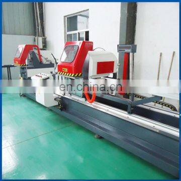 Aluminum door frame machinery / double head cutting machine