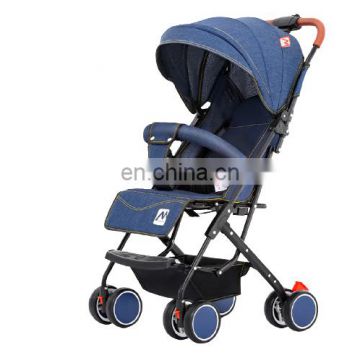 Compact fold portable and towable with low price infant pushchair baby stroller buggy