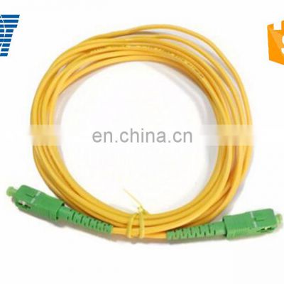 Customized Fiber Optic Sc Apc Sc Upc Patch Cord Length 1m 2m 3m 5m Cable Ftth Datacenter Patchcord