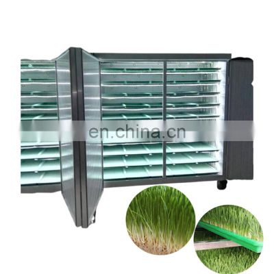 Pollution-free bean sprout cultivation machine/ barley fodder growing machine/ Grass Growing Plant for Poultry