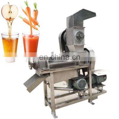 High Efficiency Apple Pear Pineapple Carrot Juice Press Machine Industrial Cold Press Juicer Machine