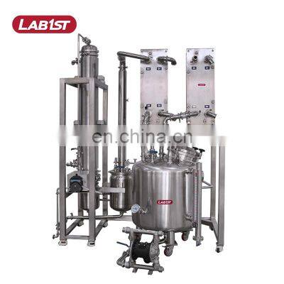 falling film evaporator solvent recovery SS316L