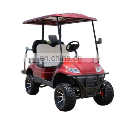 Multifunctional aluminum frame independent suspension electric lifted  golf cart with professional meter A617.2+2G