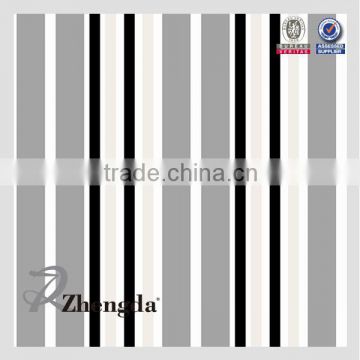 100% polyester oxford stripe fabric black and white