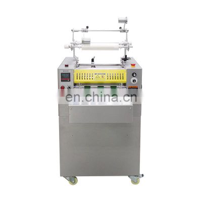SRL-35E  Factory Price 6M/Min Electric Hot Roll Laminator Laminating Machine  With LCD Display