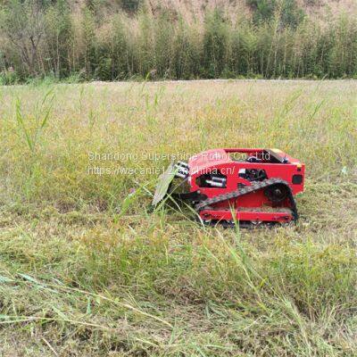 bush remote control, China remote controlled lawn mower for sale price, remote control brush mower for sale