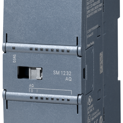 SM1232 analog output module 2AO 14-bit resolution 6ES72324HB320XB0 Siemens