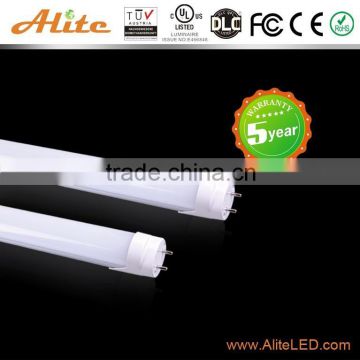 5 Years Warranty TUV T8 LED Tube 1200mm 20W with Edison 2835SMD 109lm/w