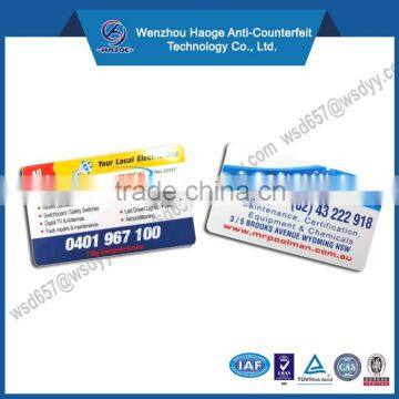 90*50mm custom business card magnet