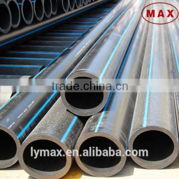 Buired pe100 material HDPE pipe line for waste water drainage