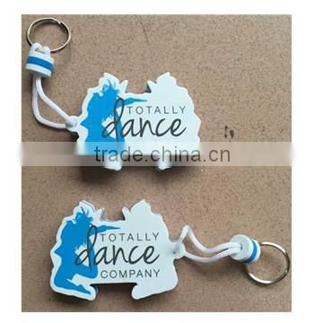 eva floation keychain with great design and your logo printed for sales gifts