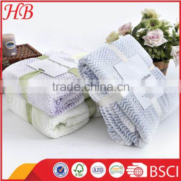 alibaba manufacturers china embossed flannel fleece blanket