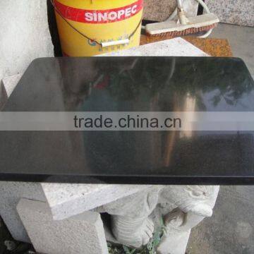china cheap black granite desk top