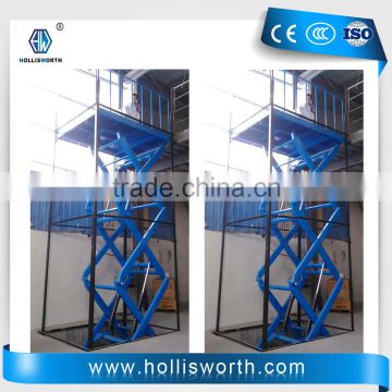 High Quality Stationary Scissor Lift Platform Lift Machine