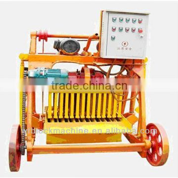 QT40-3B Small movable clay cement brick making machine