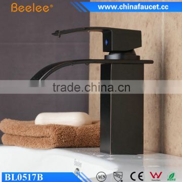 Beelee New Black Orb Bathroom Brass Single Handle Faucet sink tap