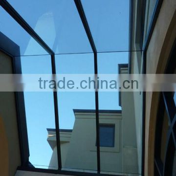 Glass roofing panels with ANSI and EN12150 certificate