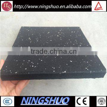 Trade Assurance gym rubber flooring tile, sports rubber floor matting