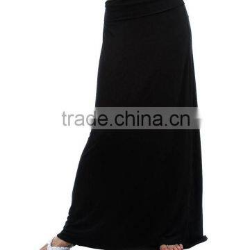 Fold Over Maxi Skirt