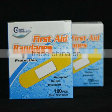 MK-CP10-1 Disposable PVC Waterproof Adhesive Bandage First Aid Medical Wound Adhesive Plasters