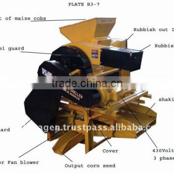 maize sheller electric motor type