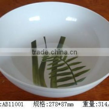 Melamine high quality plastic restaurant soup bowl