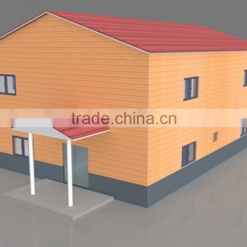 new type gable roof prefabricated house germany painting design