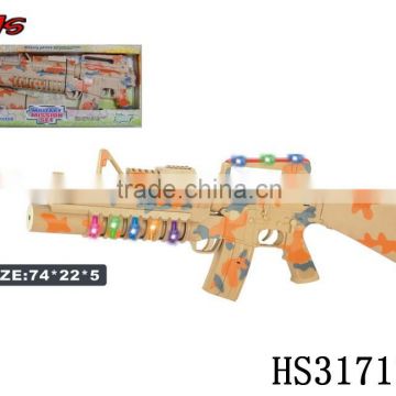 customized hot sale shooting toy military gun