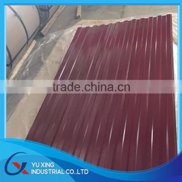 SGCC Quality Pre painted galvanized corrugated steel sheet